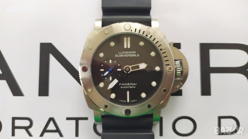 Мъжки часовник PANERAI SUBMERSIBLE - 47MM механичен клас 5A+, снимка 1