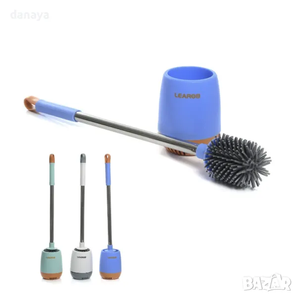 5515 WC силиконова четка за тоалетна чиния за стена, снимка 1