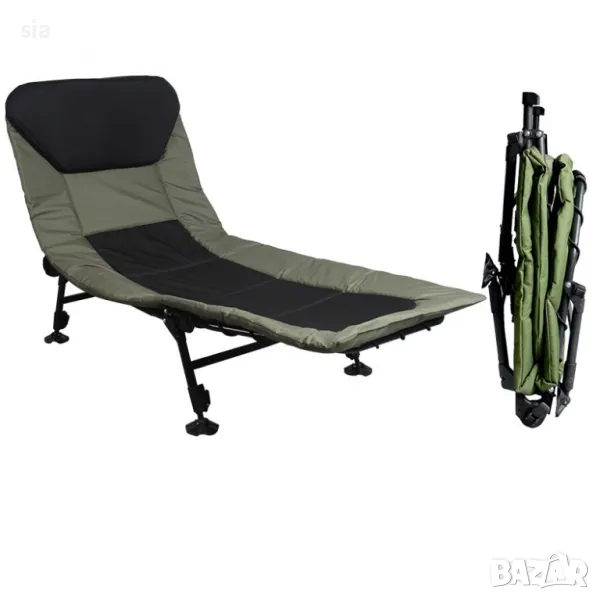Сгъваемо легло, за къмпинг, дом или кола, 190*66*35 см, снимка 1