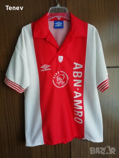 Ajax Amsterdam De Meer 1934 Umbro Vintage 1995/1996 оригинална тениска фланелка Аякс ретро , снимка 1