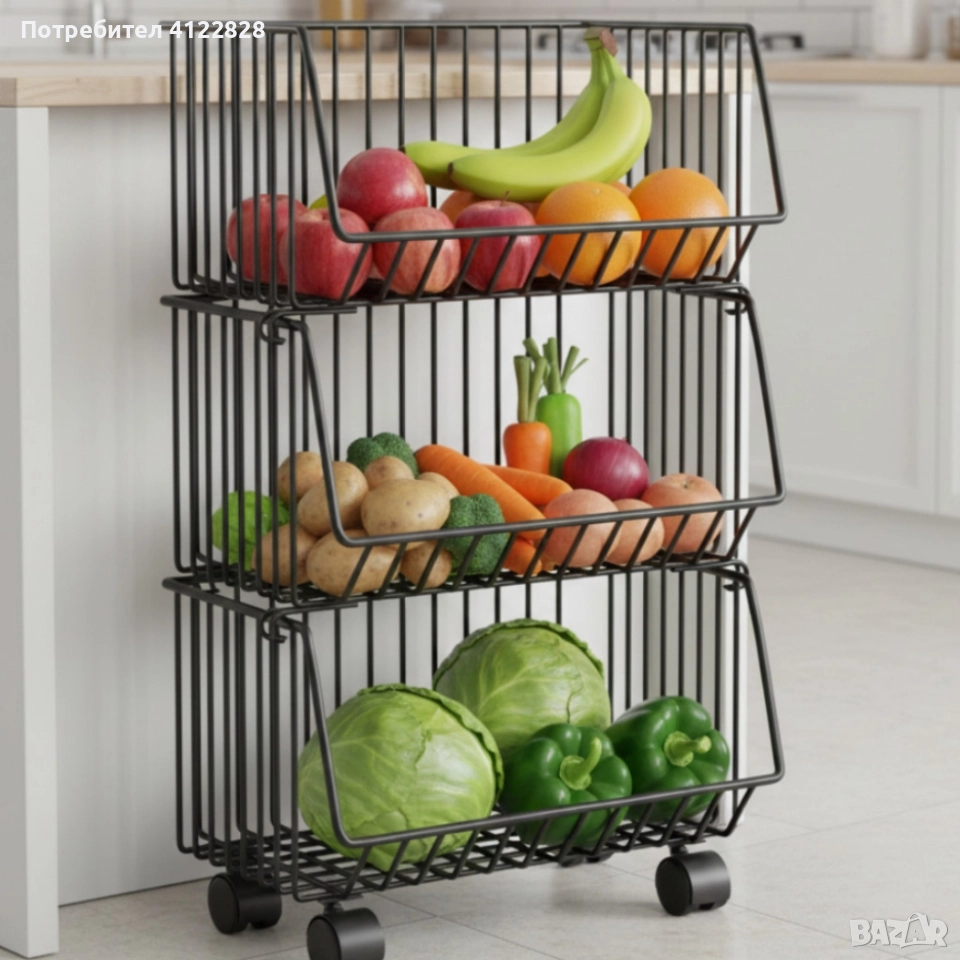 стелаж на 3 нива, снимка 1