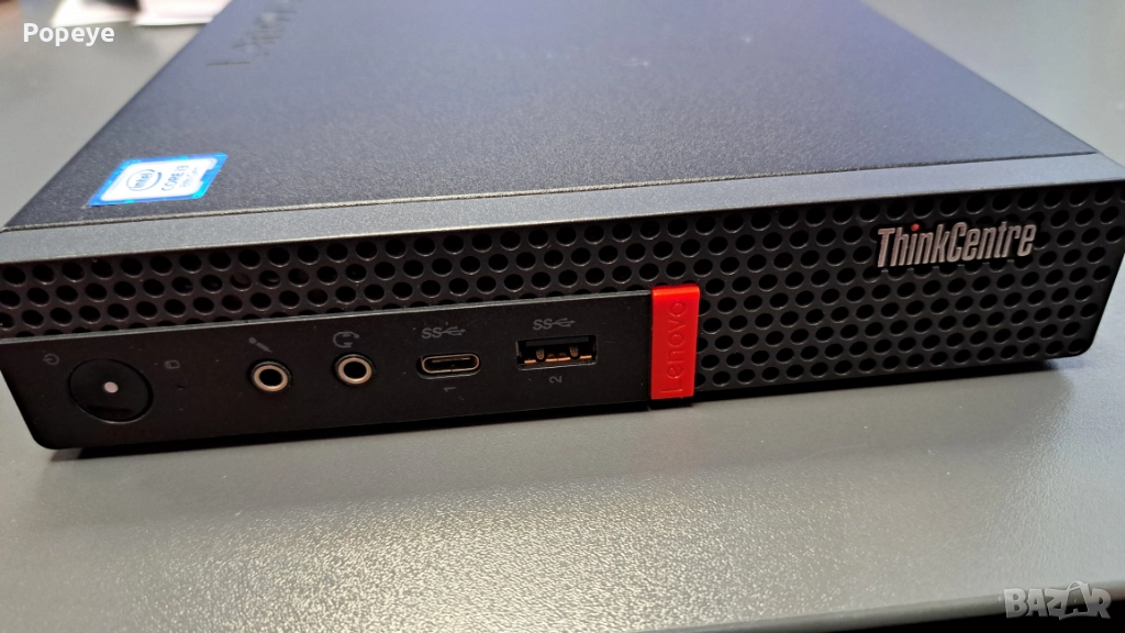Lenovo Tiny M630e Mini PC Intel Core i3-8145U, снимка 1