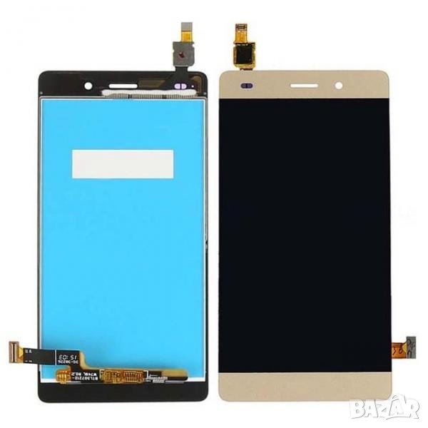 LCD Дисплей за Huawei Ascend P8 + тъч скрийн / Златен /, снимка 1