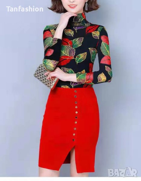 уникална дамска блуза, снимка 1