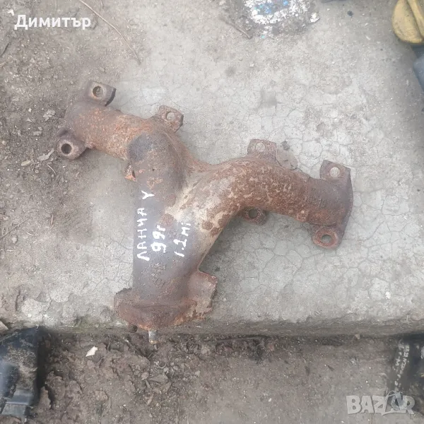 Колектор Изпускателен За Ланча Ипсилон 1.2Моно 2000г / Lancia Y 1.2Mi 2000y, снимка 1