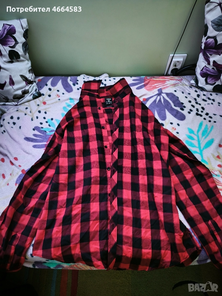 Мъжка риза, размер L, снимка 1