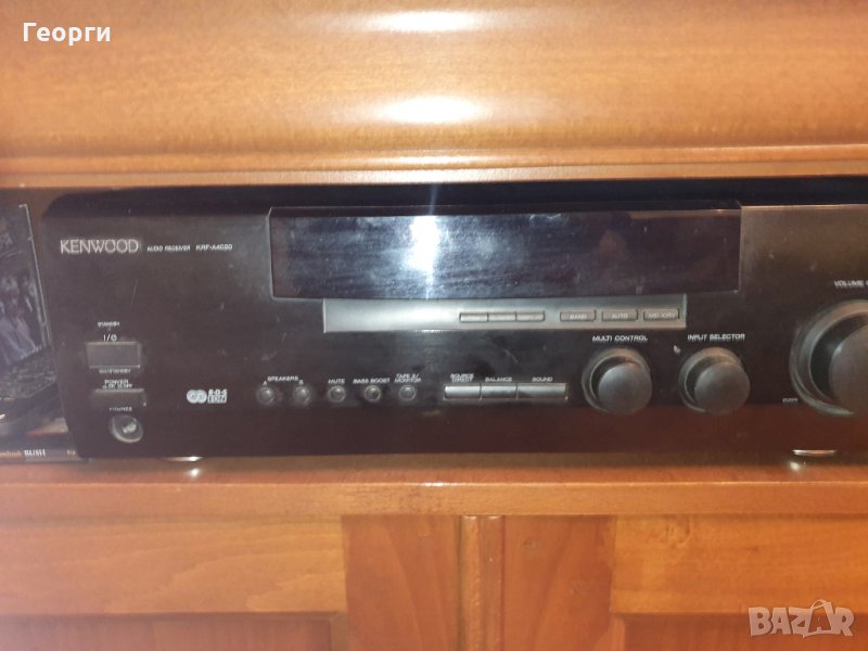 Аудиосистема ресийвър Kenwood KRF-D4020 и CD player Kenwood DPF-1010, снимка 1
