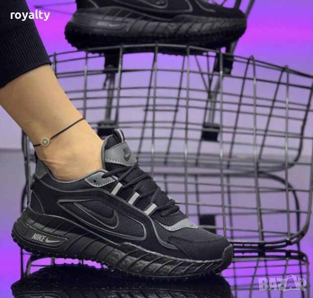 Дамски Маратонки Nike Just du it - Черно, снимка 1