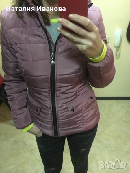 Преходно яке с качулка, снимка 1