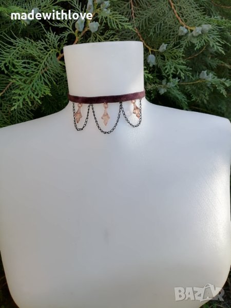 Ръчно изработен чокър, снимка 1