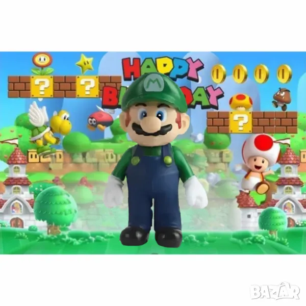 Фигурка "Супер Марио Луиджи", снимка 1