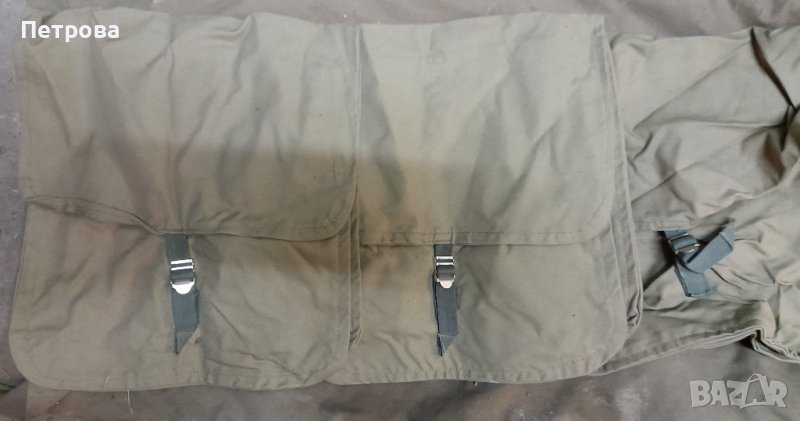 Автентична съветска (руска) сумка, изключително здрав брезент, снимка 1