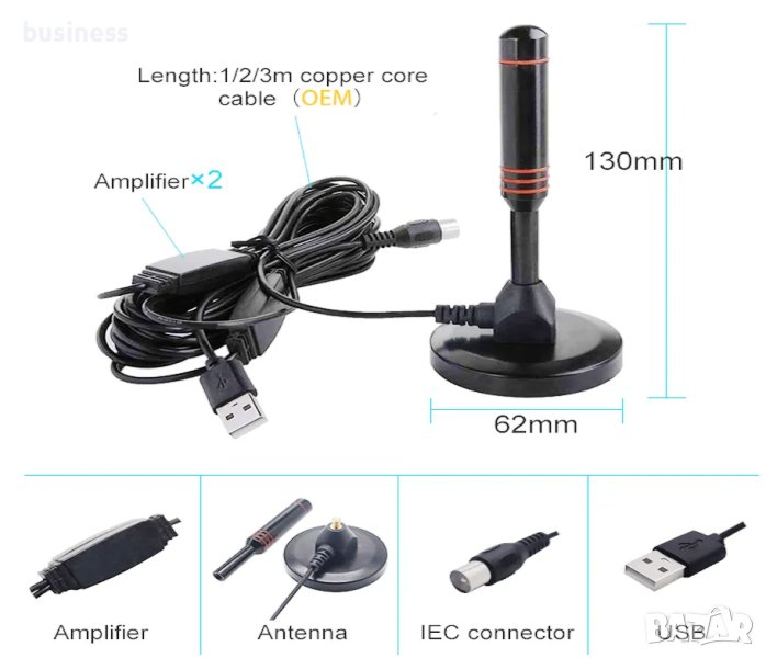 Дигитална антена HDTV, 4K, Antena Digital TV, снимка 1