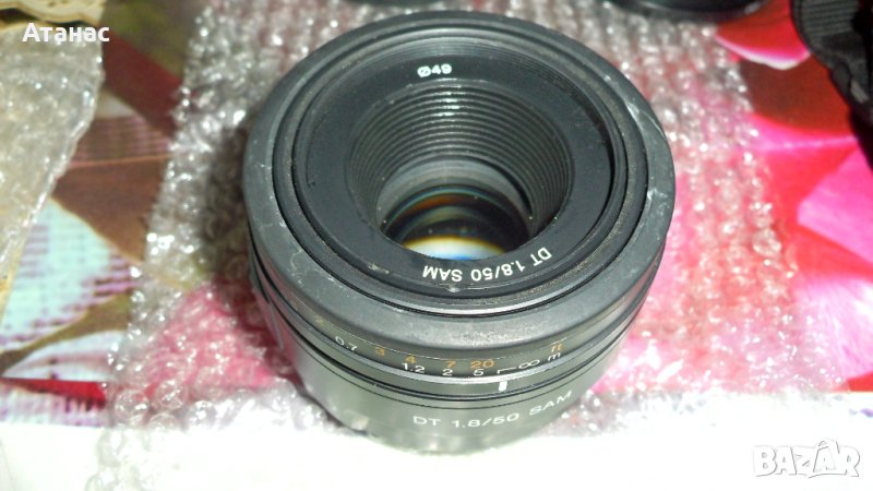 Обектив Sony SAL 50mm f/1.8 DT SAM, снимка 1