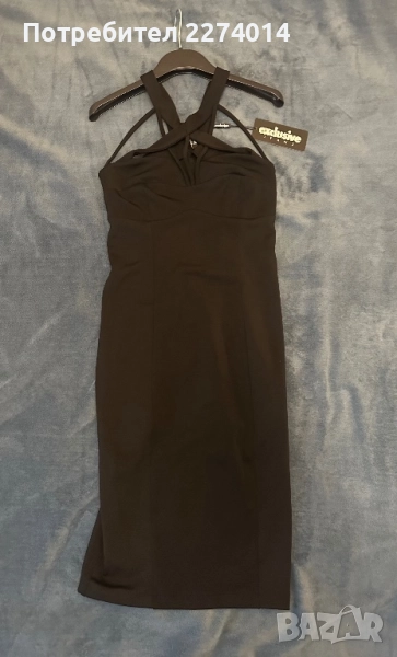 Черна рокля Exclusive , снимка 1