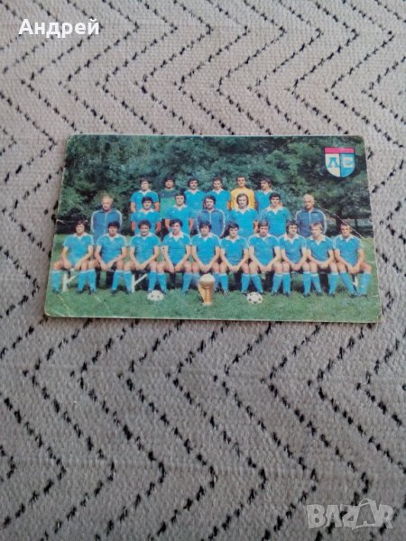 Календарче ЛЕВСКИ СПАРТАК 1983, снимка 1