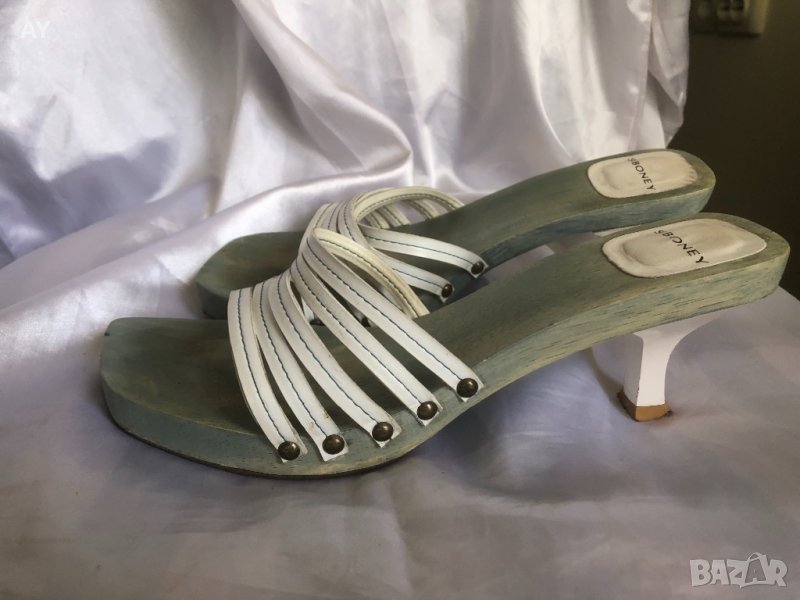 Дамски чехли естествена кожа, снимка 1