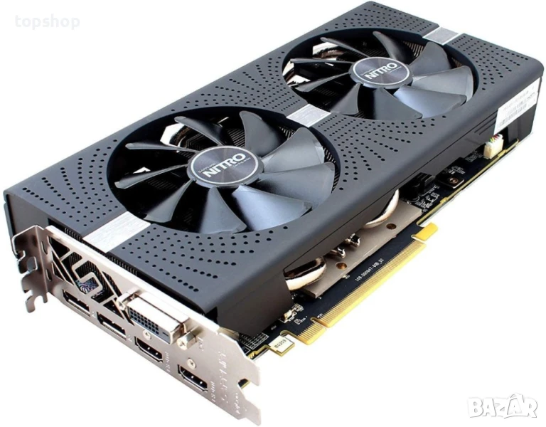 Видеокартa SAPPHIRE NITRO+ RX 570 4GB, снимка 1