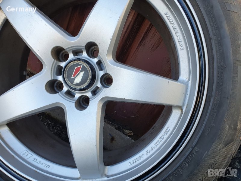 алуминиеви джанти lenso d1  5x114.3  honda nissan toyota 18 цола, снимка 1