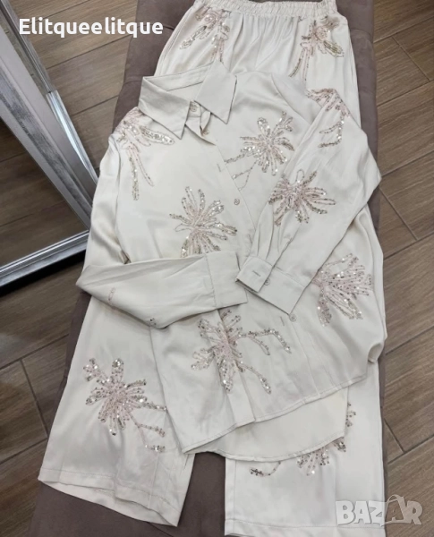 дамски комплект риза и панталон , снимка 1