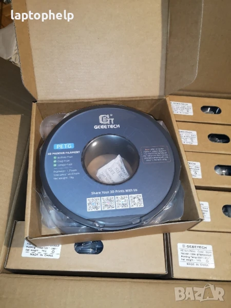 GEEETECH PETG 1кг филамент за 3D принтер, снимка 1