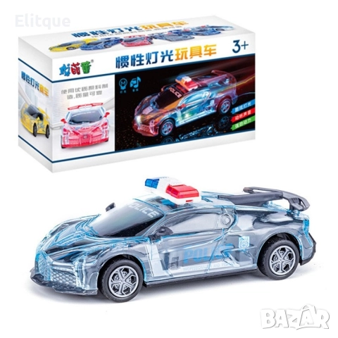 Музикална детска количка със светлинен ефект - TOYCAR34