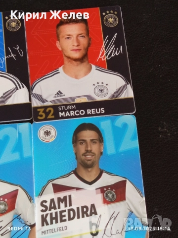 Колекционерски картички на футболисти ЛУКАС ПОДОЛСКИ,ТХОМАС МЮЛЕР,ТОНИ КРООС 51044, снимка 4 - Колекции - 51701387