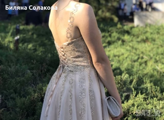 Бална рокля тип принцеса., снимка 4 - Рокли - 39204270