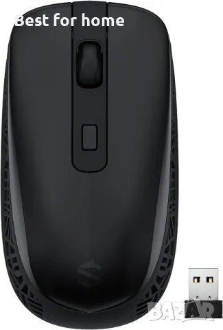 Ергономична акумулаторна безжична USB мишка Black Shark