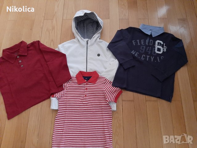 Детско яке ZARA,блузки FERRARI,Calvin Klein,H&M за 5-6 г.момче , снимка 6 - Детски комплекти - 28191225