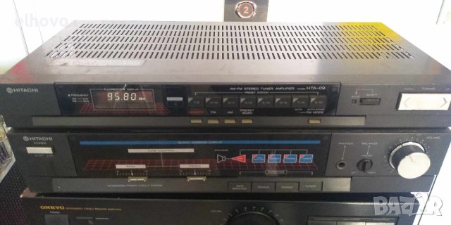 Стерео усилвател, тунер HITACHI HTA-09, снимка 6 - Ресийвъри, усилватели, смесителни пултове - 43880869