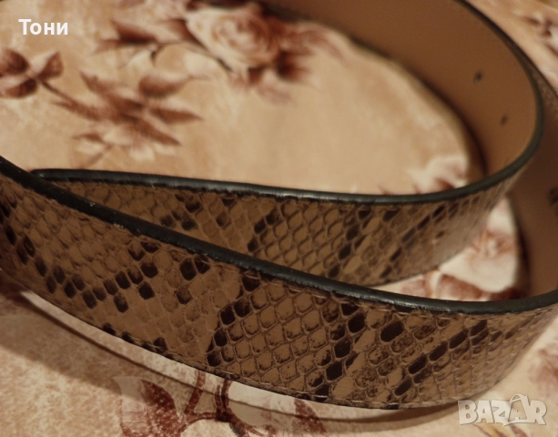 H&M Нов Красив Дамски Кожен Колан М/115см., снимка 18 - Колани - 52684500