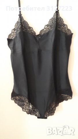 Боди микрофибър с дантела - Грация593