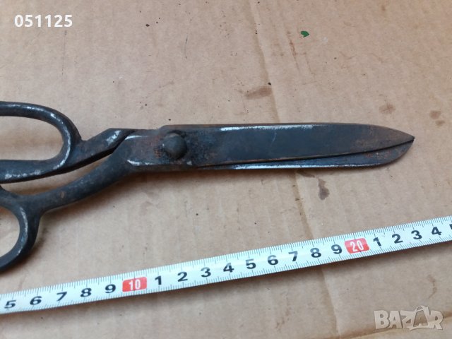възрожденска кована ножица, снимка 6 - Антикварни и старинни предмети - 33105055