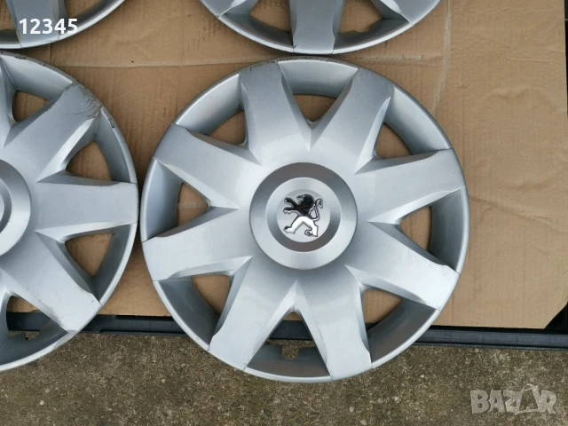 оригинални тасове за PEUGEOT/ПЕЖО 16” /1400295980 -№34, снимка 5 - Аксесоари и консумативи - 50613719