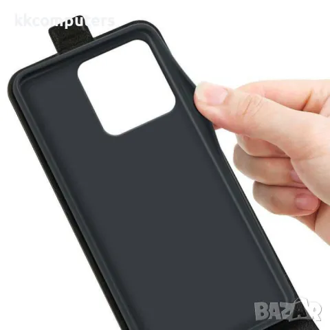 Motorola Edge 60 Fusion Flip3 Кожен Калъф и Протектор, снимка 5 - Калъфи, кейсове - 50078726