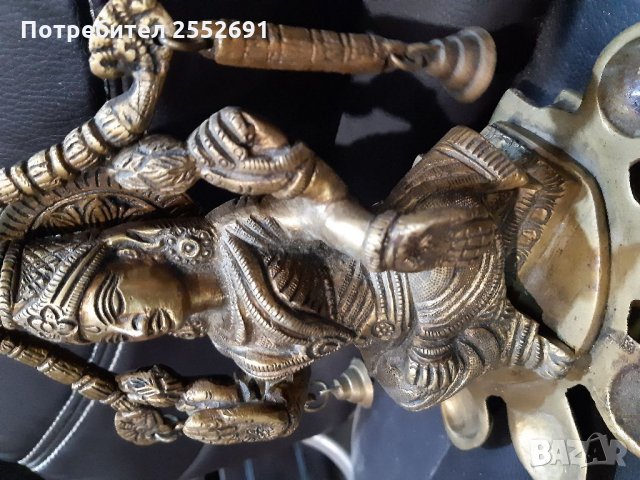 Бронзова статуя , снимка 2 - Антикварни и старинни предмети - 33146138