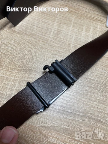 Стилен мъжки колан с две лица ., снимка 7 - Колани - 50819153