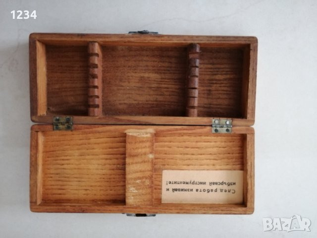 Дървена кутия 18.5 х 7 h 3 см. , снимка 4 - Други стоки за дома - 40700470