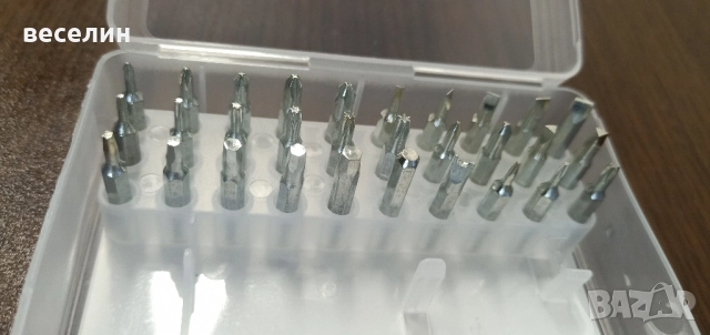 Комплект 32 части часовникарски отвертки, снимка 5 - Отвертки - 52372988