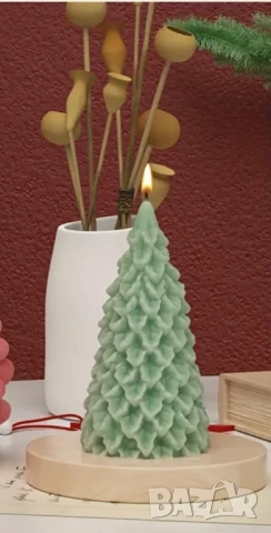 Молд коледна елха (7), снимка 4 - Форми - 50579094