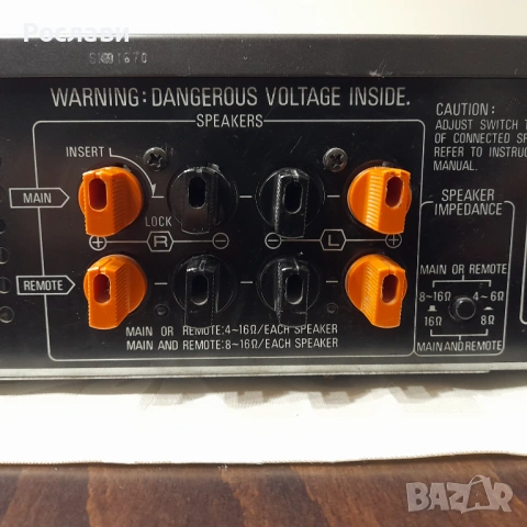 204. Усилвател Technics SU-V2X, снимка 10 - Ресийвъри, усилватели, смесителни пултове - 53397135