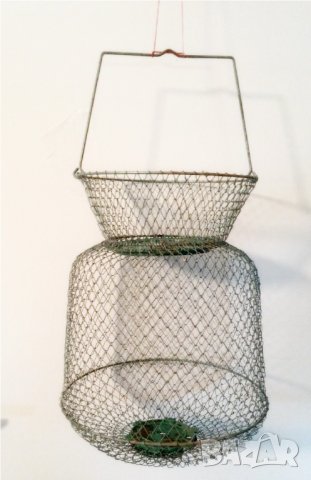 Метална кошница за риболов 31см, снимка 4 - Екипировка - 37138647