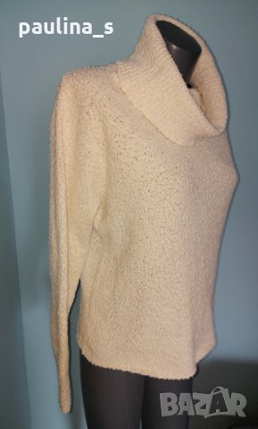 Мекичко бяло поло "Coldwater creeck"®, снимка 4 - Блузи с дълъг ръкав и пуловери - 17091087