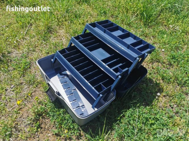 Рибарски куфар на три нива Filstar, снимка 3 - Такъми - 36610670