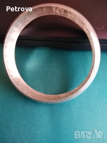 Класическа сребърна гривна, снимка 4 - Гривни - 51520856