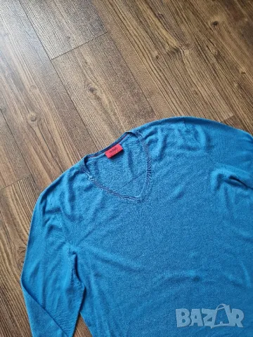 Страхотен мъжки пуловер HUGO BOSS размер XL, снимка 3 - Пуловери - 48061402