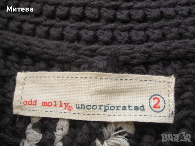 Odd Molly дамска плетена жилетка М размер, снимка 4 - Жилетки - 52676761