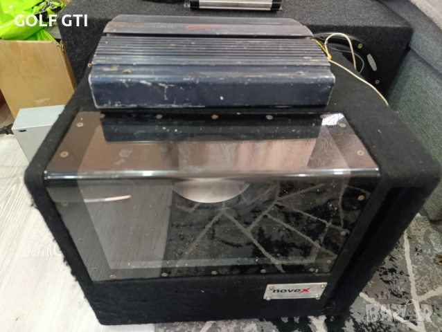 Бас каса 10 + усилвател, снимка 3 - Ресийвъри, усилватели, смесителни пултове - 52965430