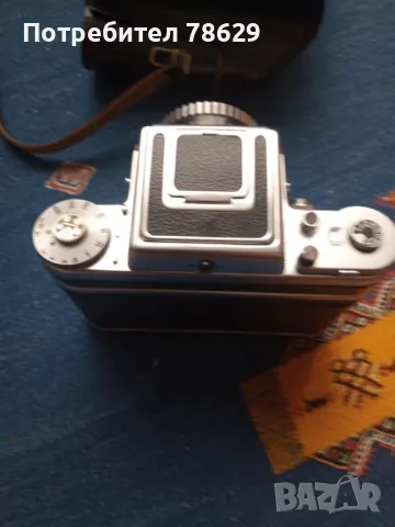 ПЕНТАКОН СИКС - ЙЕНА ОБЕКТИВ, КОЖЕН КАЛЪФ, снимка 3 - Фотоапарати - 48649253
